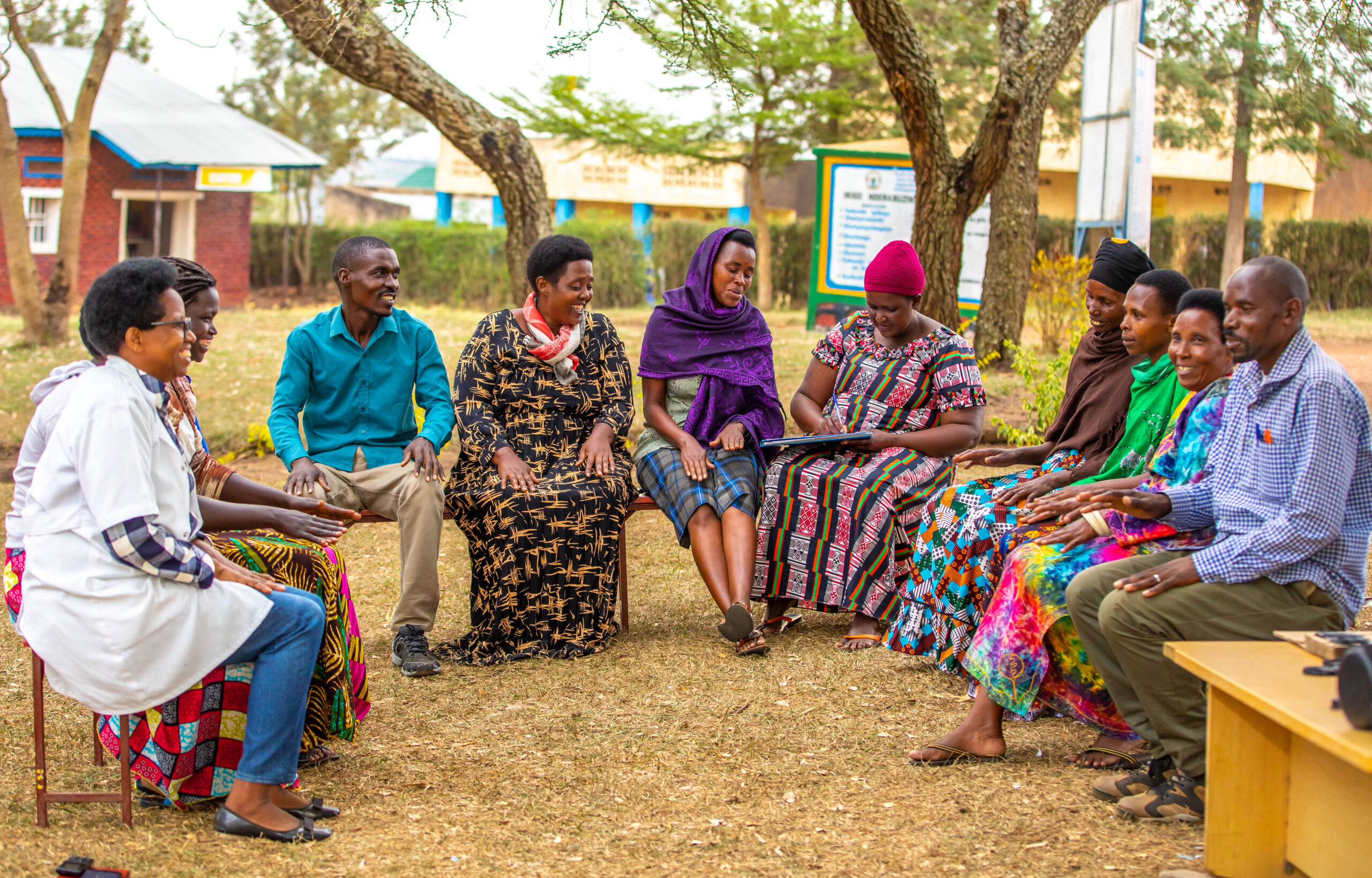 Women's support group session